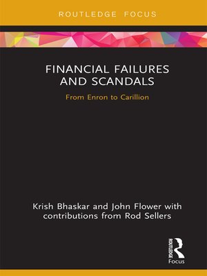 cover image of Financial Failures and Scandals